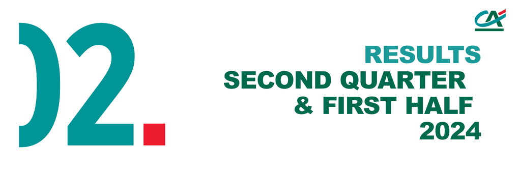 Crédit Agricole S.A. second quarter and first half 2024 results available