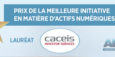 CACEIS gagne le prix de la Meilleure initiative en matière d’actifs numériques