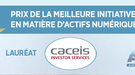 CACEIS gagne le prix de la Meilleure initiative en matière d’actifs numériques