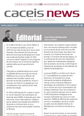 CACEIS News No. 78 - Janvier 2025