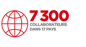 7300 collaborateurs